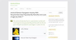 Desktop Screenshot of androidboss.info